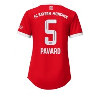 Dres Bayern Munich Benjamin Pavard #5 Domaci za Žensko 2022-23 Kratak Rukav